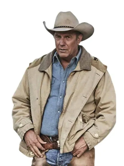 Kevin Costner Yellowstone Western Jacket