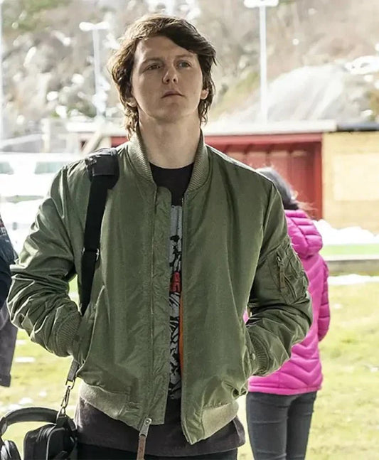 Jonas Strand Gravli Ragnarok Green Bomber Jacket