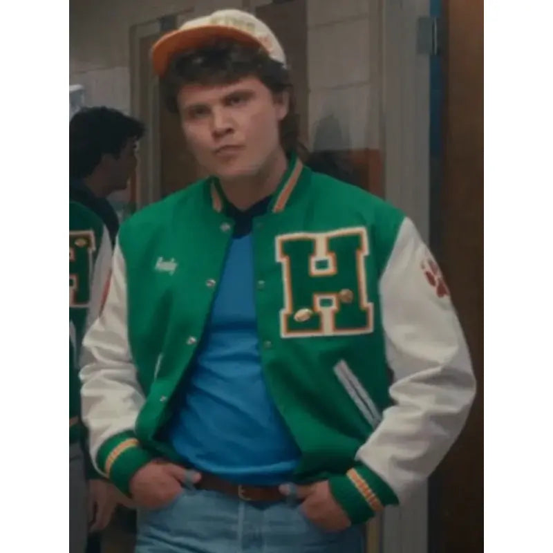 Joseph Quinn Stranger Things S04 Letterman Jacket