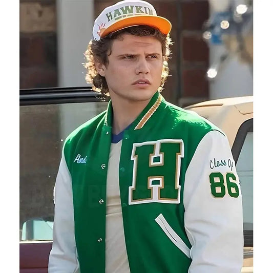 Joseph Quinn Stranger Things S04 Letterman Jacket