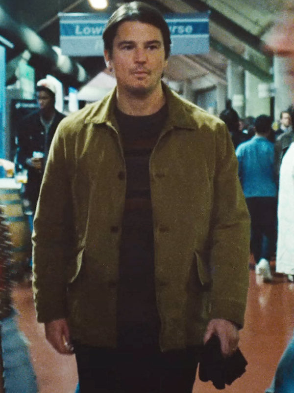 Trap 2024 Josh Hartnett Brown Jacket Max Jackets