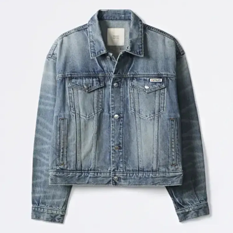 Jungkook Calvin Klein Blue Denim Jacket