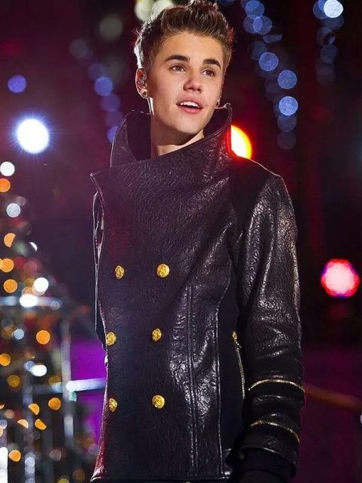 Justin Bieber Christmas Concert Leather Jacket