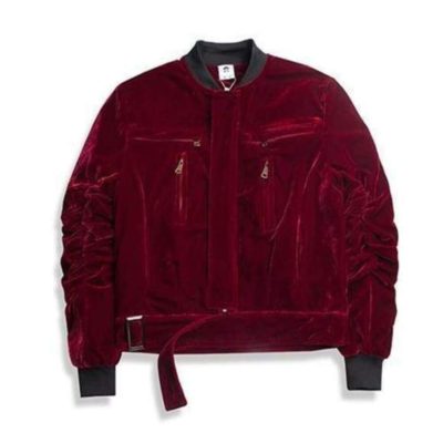 Kanye West Velvet Jacket Max Jackets