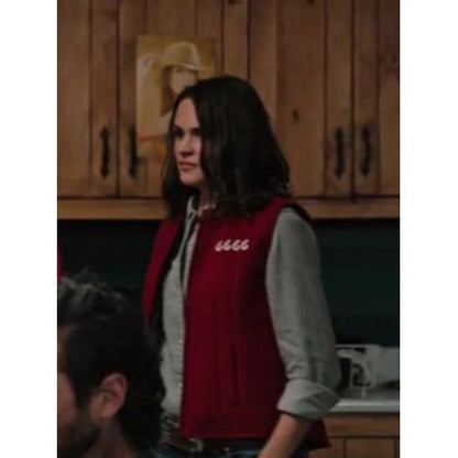 Yellowstone Emily Red Vest Max Jackets