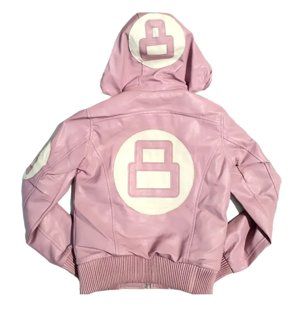 Kids 8 Ball Jacket – Pink Max Jackets