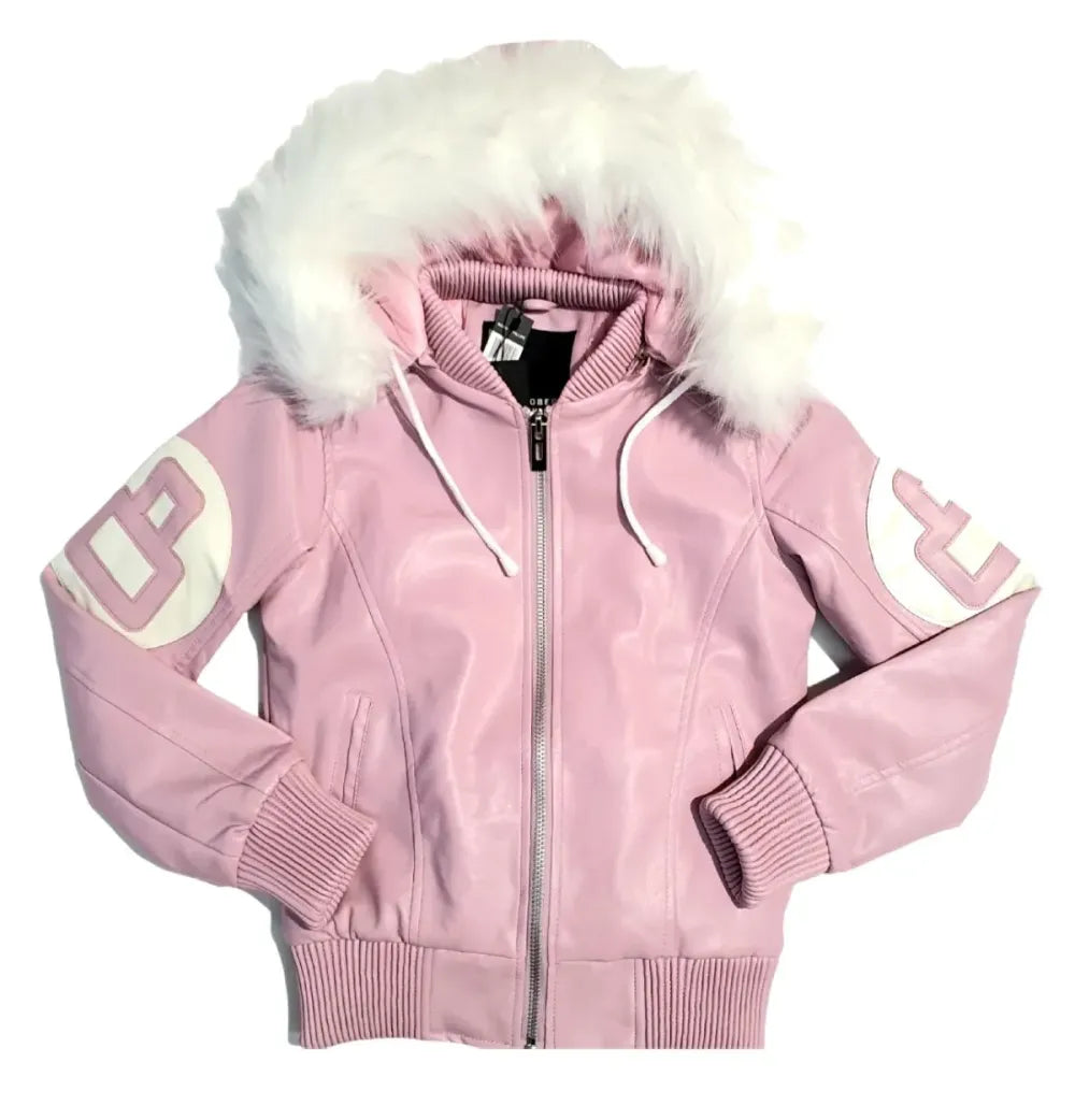 Kids 8 Ball Jacket – Pink Max Jackets