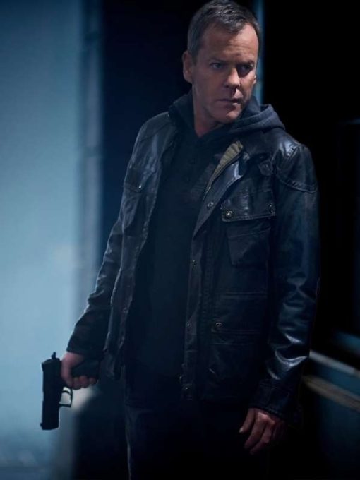 Rabbit Hole Kiefer Sutherland Leather Jacket Max Jackets