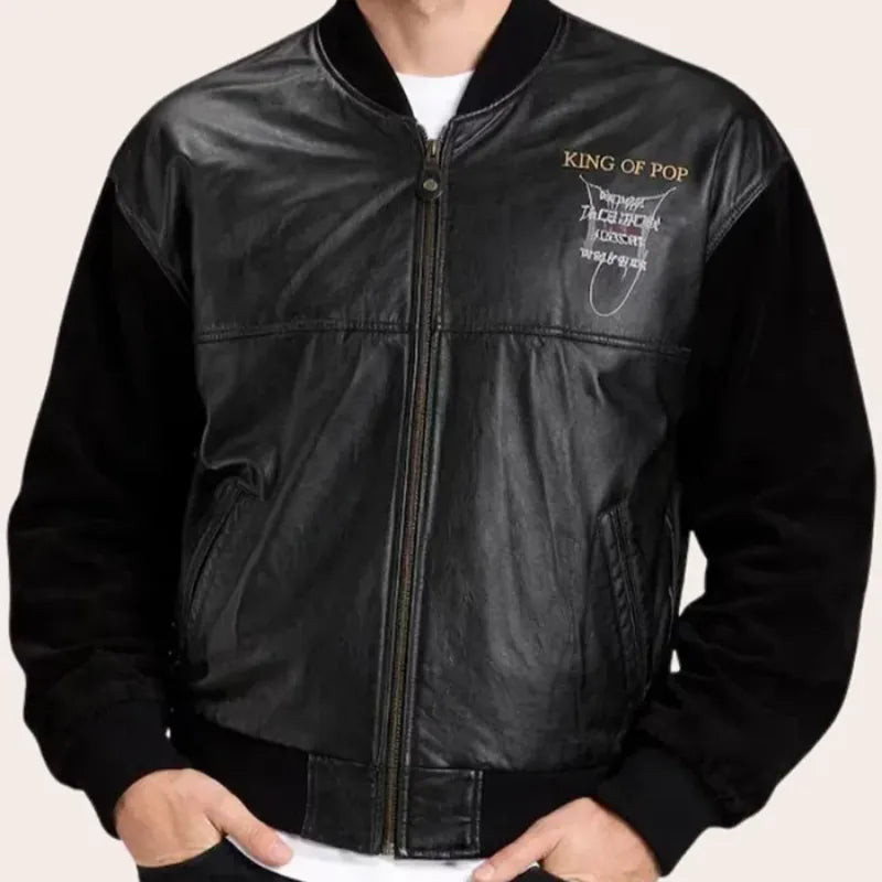 King Of Pop Michael Jackson History World Tour Black Jacket