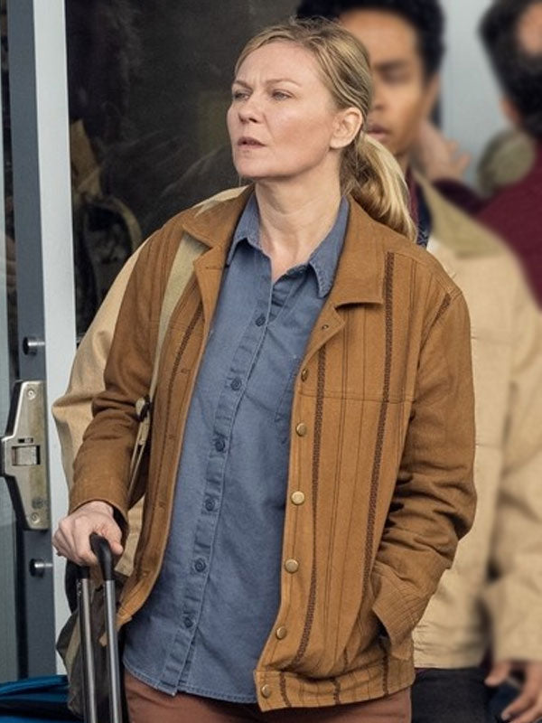 Kirsten Dunst Civil War Brown Jacket Max Jackets