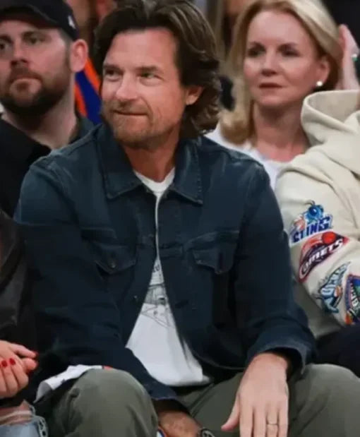 Knicks vs. Cavaliers Game 2 Jason Bateman Denim Jacket