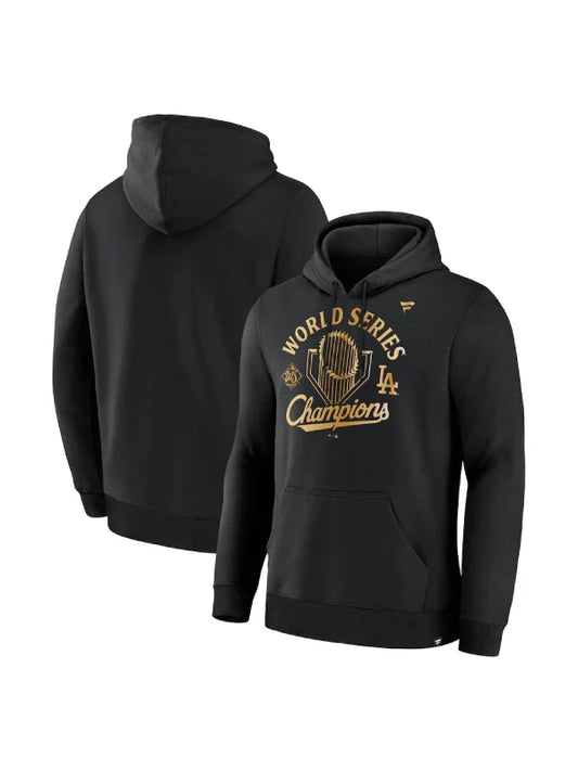 LA Dodgers 2025 World Series Champions Locker Room Parade Hoodie