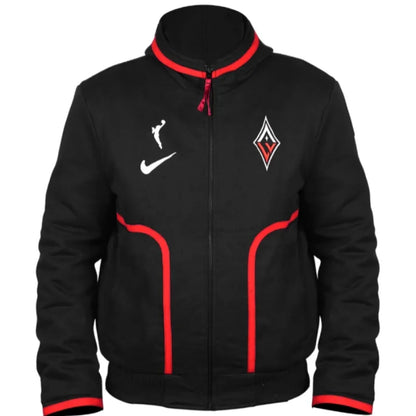 Las Vegas Aces Black Hoodie Jacket