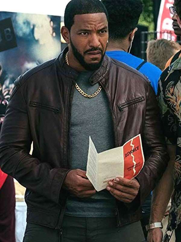 Laz Alonso The Boys Leather Jacket Max Jackets