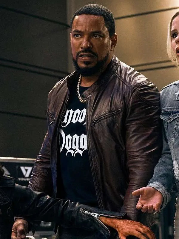 Laz Alonso The Boys Leather Jacket Max Jackets