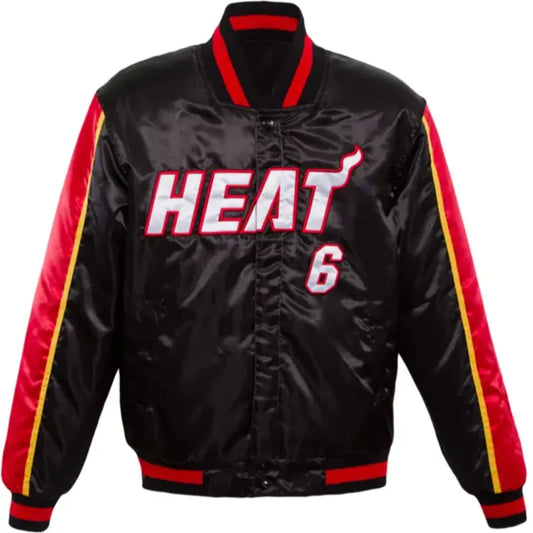 LeBron James Miami Heat Matte Black Jacket
