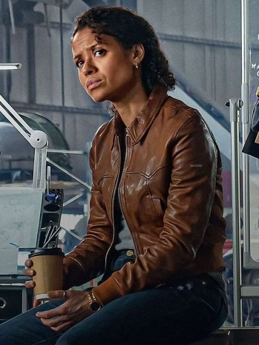 Lift Gugu Mbatha-Raw Leather Jacket Max Jackets