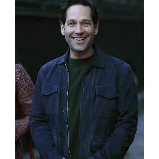 Living with Yourself Paul Rudd Blue Jacket Max Jackets