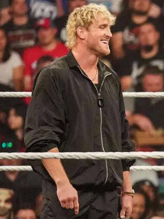 WWE Raw 2025 Logan Paul Black Jacket Max Jackets