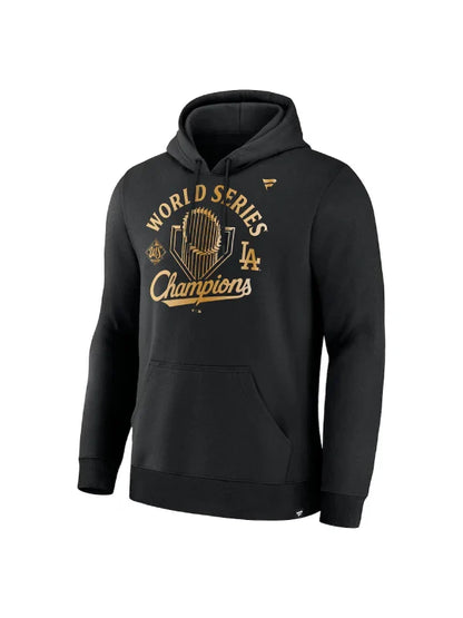 LA Dodgers 2025 World Series Champions Locker Room Parade Hoodie