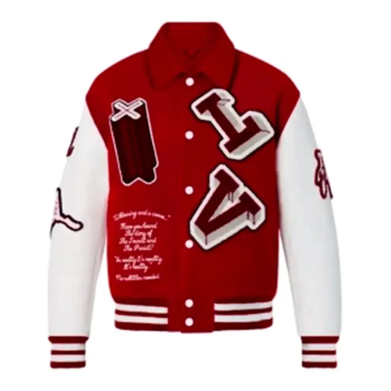 Louis Vuitton Skully Varsity Jacket Vintage Jacket