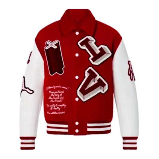 Louis Vuitton Skully Varsity Jacket Vintage Jacket