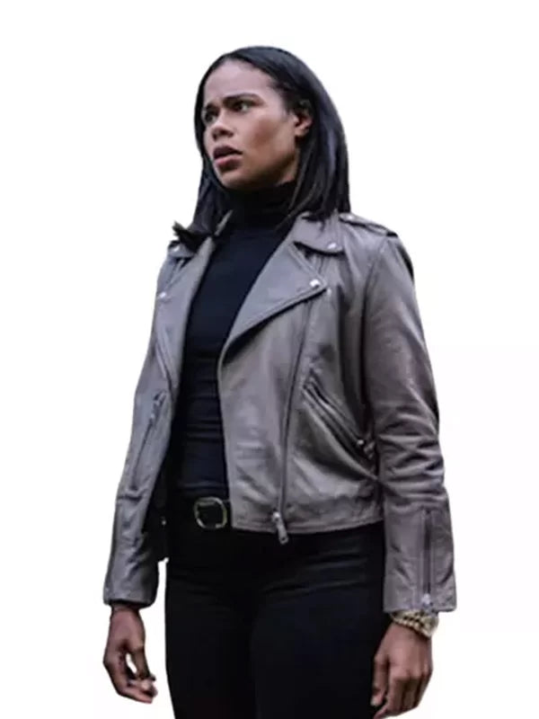 Lucia Lobo The Accident 2024 Leather Jacket Max Jackets