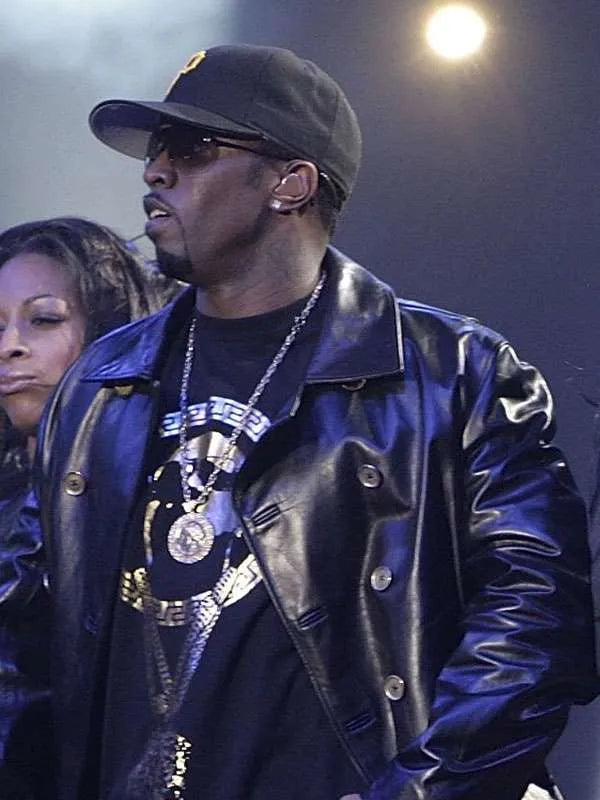 Diddy MTV Europe Music Awards Leather Jacket