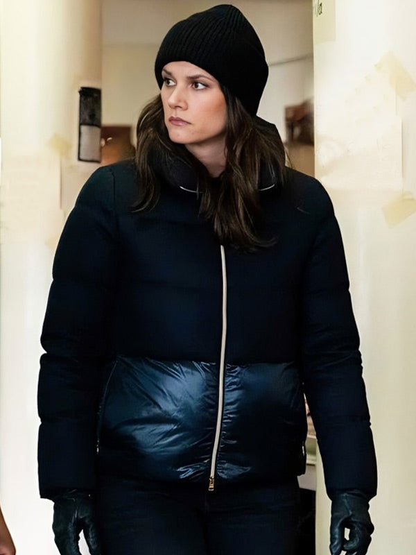 Maggie Bell FBI S06 Black Puffer Jacket Max Jackets