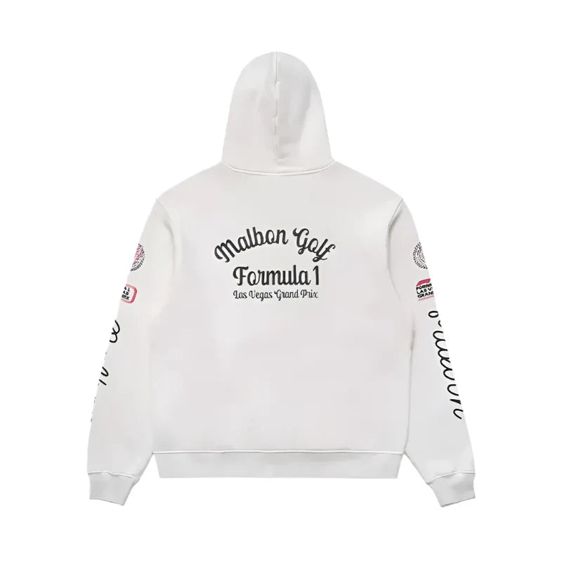 Malbon x formula 1 Grand Prix Hoodie Vintage Jacket