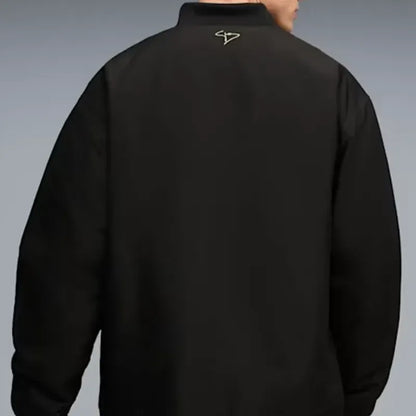 Manchester City 10th Anniversary Black Bomber Jacket