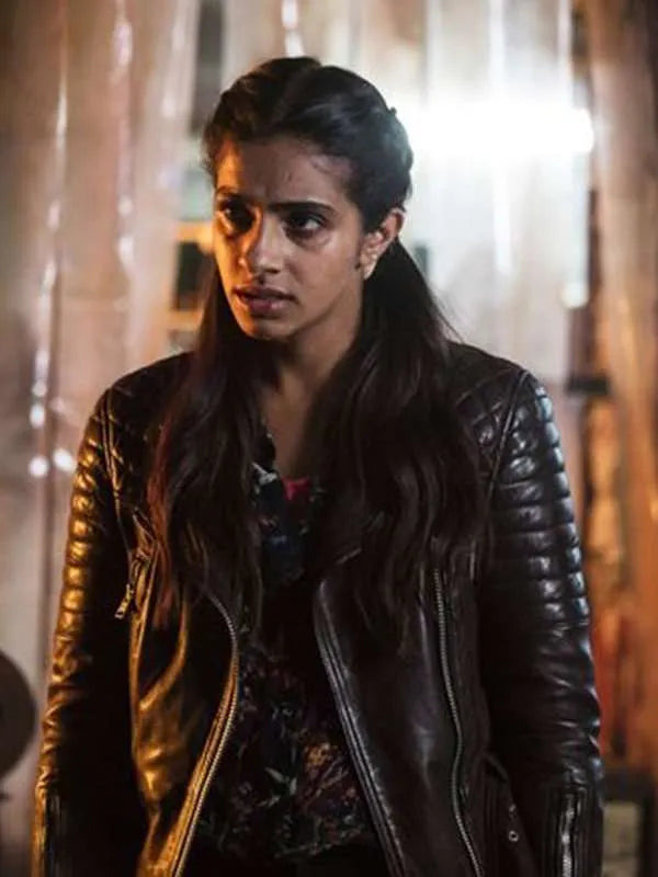 Doctor Who Mandip Gill Biker Jacket Max Jackets