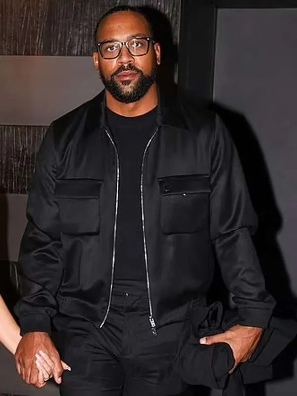 Marcus Jordan Paris Dinner Date 2024 Black Jacket Max Jackets