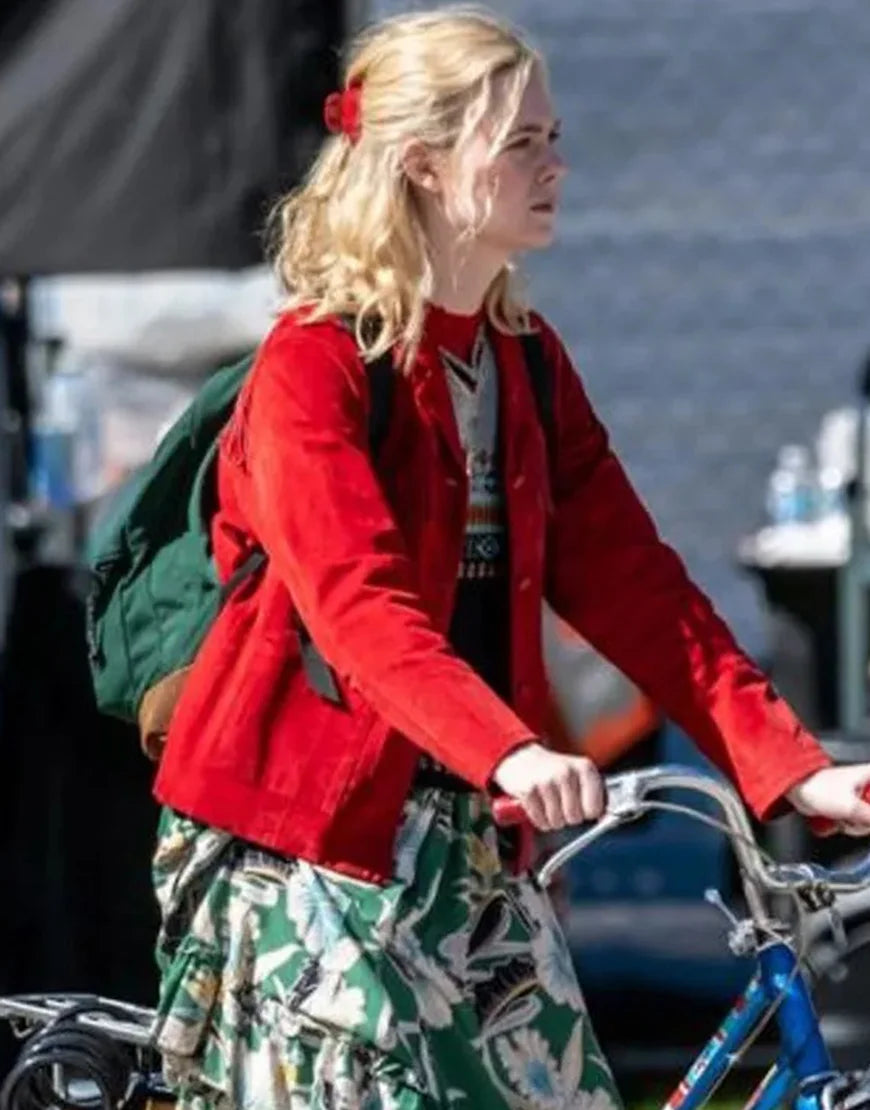 Margo’s Got Money Troubles 2026 Elle Fanning Fringe Jacket