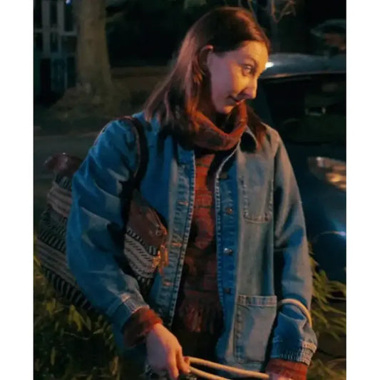 Maria Run Away Blue Denim Jacket