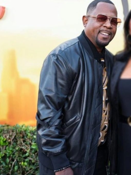 Martin Lawrence Beverly Hills Cop Axel F 2024 Movie Premiere Leather Jacket Max Jackets