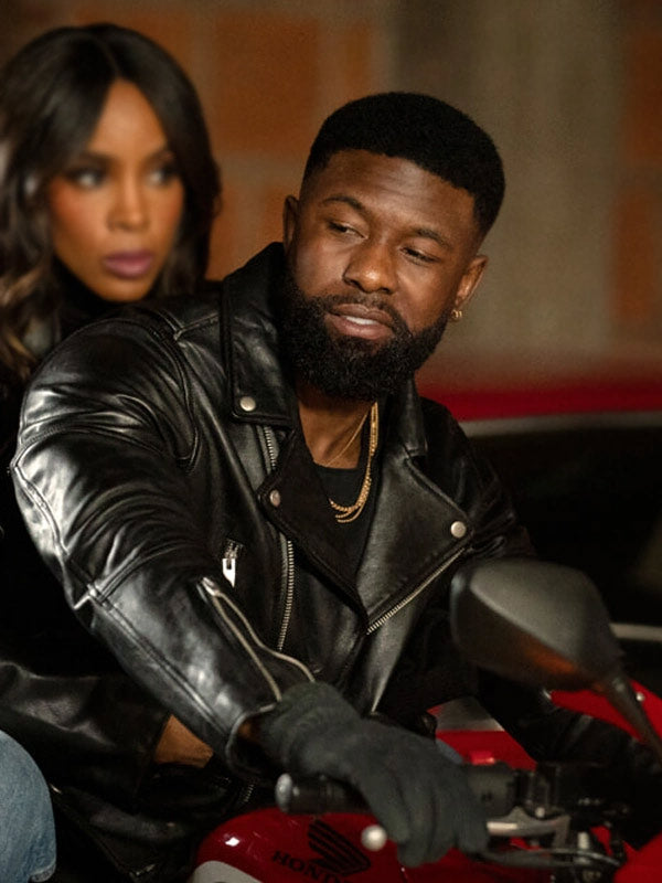 Mea Culpa 2024 Trevante Rhodes Leather Jacket Max Jackets