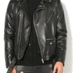 Men Classic Biker Leather Jacket Max Jackets