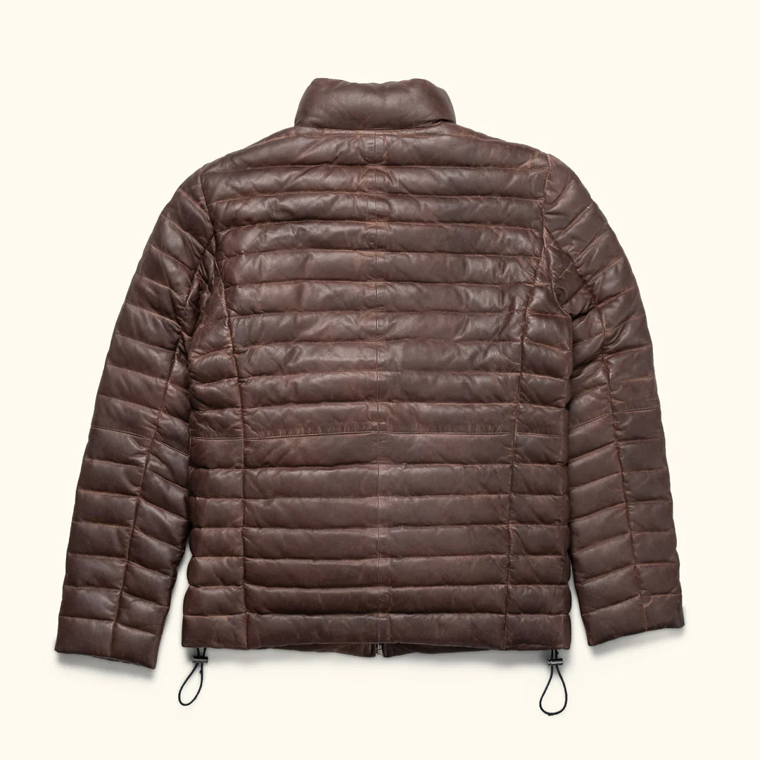 BRIDGER LEATHER DOWN JACKET Max Jackets