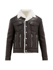 Men Streetstyle Shearling Jacket Max Jackets