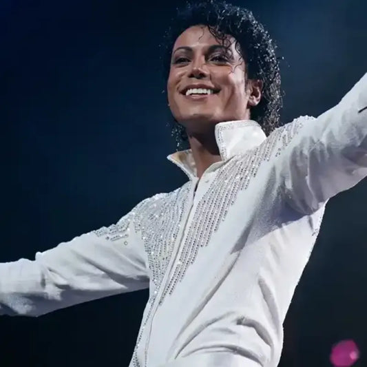 Michael 2026 Jaafar Jackson White Jacket