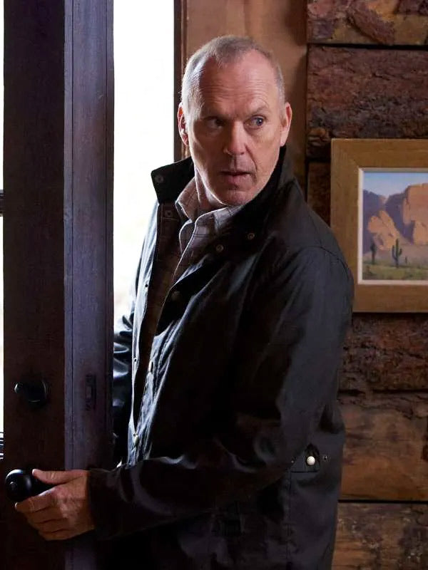 Michael Keaton Knox Goes Away 2024 Black Jacket Max Jackets