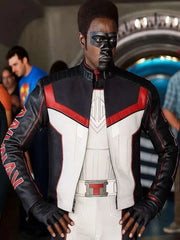 Mister Terrific Superman 2025 Leather Jacket Max Jackets