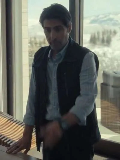 Jason Schwartzman Mountainhead 2025 Vest Max Jackets
