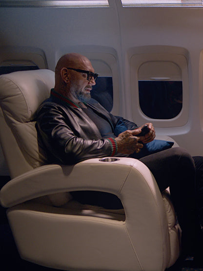 Jack In Time For Christmas 2024 Dave Bautista Black Jacket Max Jackets