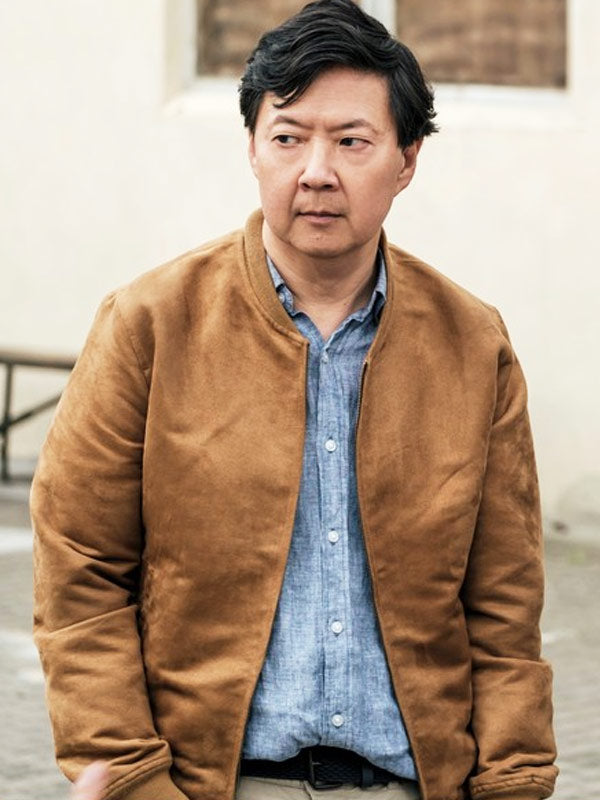 My Spy The Eternal City 2024 Ken Jeong Brown Jacket Max Jackets