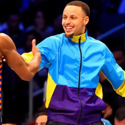 Stephen Curry Color Block Track Jacket