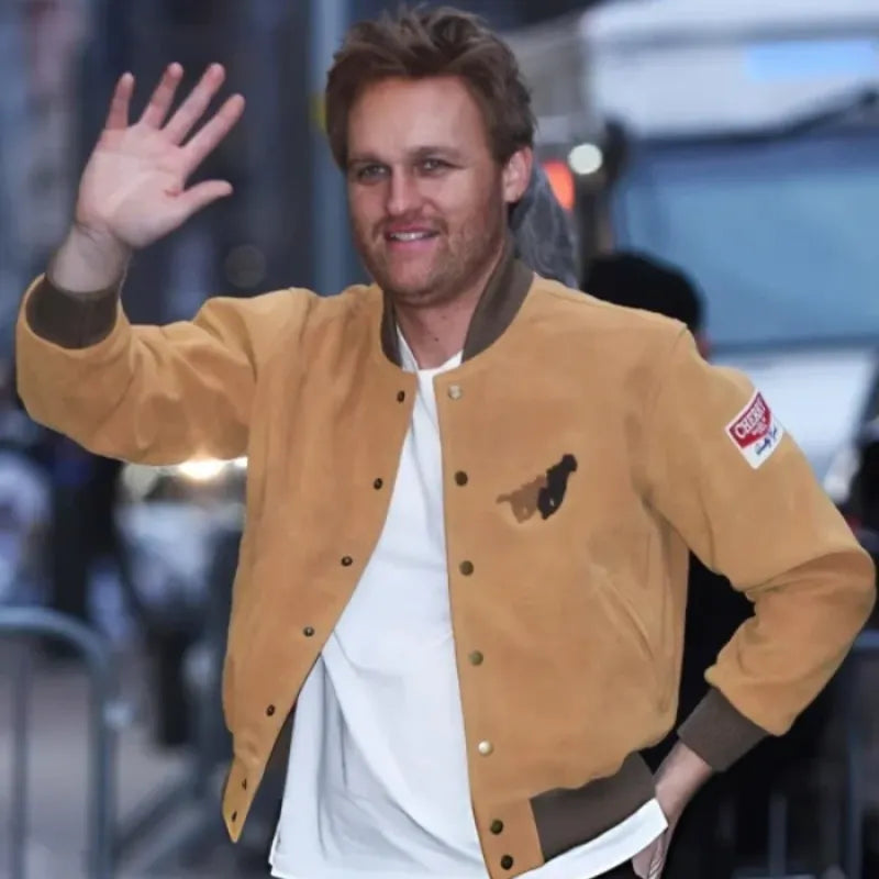 Wyatt Russell NYC 2026 Brown Jacket