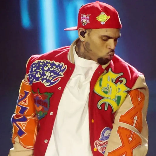 Chris Brown Breezy Bowl XX Varsity Jacket