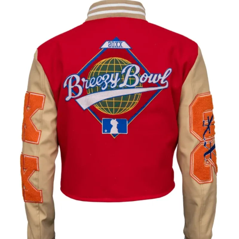 Chris Brown Breezy Bowl XX Varsity Jacket
